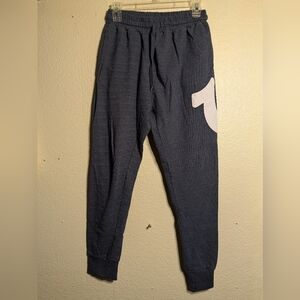 True Religion Men's Navy Jogger Pants Size Small Pre-owned